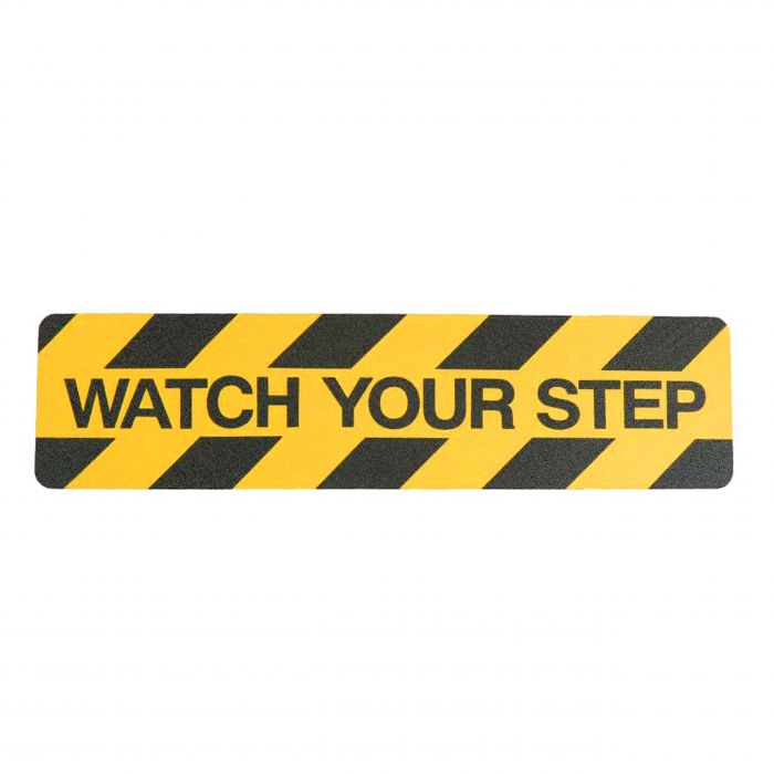 Watch your step anti slip grip tape
