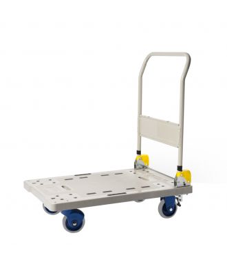 Prestar foldable plastic platform trolley, load capacity 300 kg