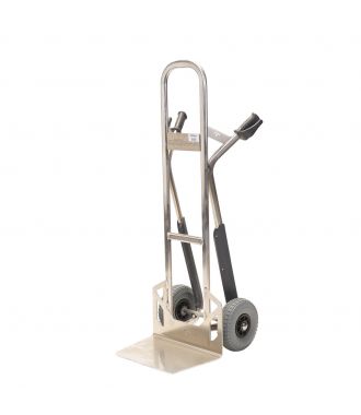 Matador NST300CT aluminum hand truck with stair glides; 350 kg load capacity