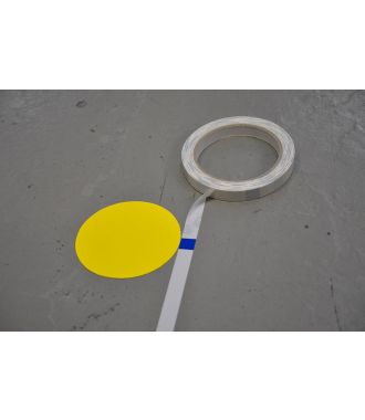 Measuring tape for applying floor marking